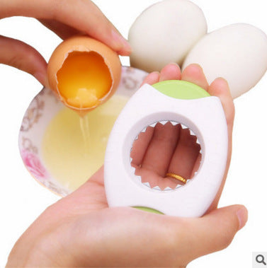 Yellow Eggshell Opener, Egg Slicer, Egg Cracking Separator, for Chopping Egg Tops, Eggshell Scissors, Opener Kitchen Gadgets, Egg Separators, Specialty Tools & Gadgets