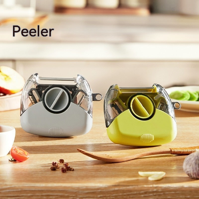 3 in 1 Stainless Steel Peeler Multifunctional Fruit Cutter Scraper Kitchen Tool Kitchen Gadgets