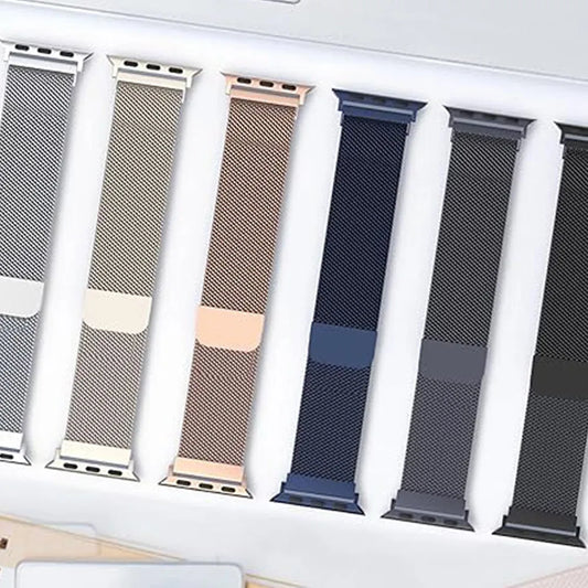 Stainless steel Strap For Apple Watch band 45mm 49mm 44mm 40mm 41mm 42mm 44 mm Correa iWatch Series 9 4 5 6 7 8 Ultra 2 SE bands