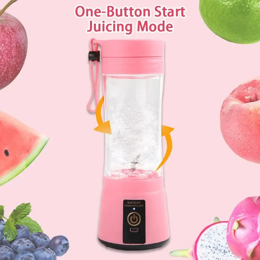 Portable Blender, Personal Size Blender for Smoothies, Freshly Squeezed Juices, Milkshakes and Baby food, Mini Blender 20 oz BPA Free, Suitable for Outdoor Sports, Family, Travel.