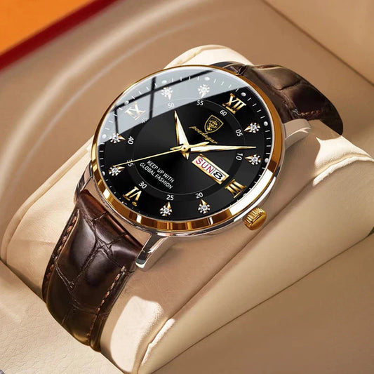 2024 Men's Watches Waterproof Luminous Casual Quartz Sports Watch Military Wristwatch Men Clock