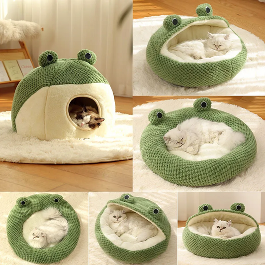 Warmer pet house for cats and small dogs