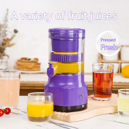 Citrus Juicer Machines Rechargeable - Portable Juicer with USB and Cleaning Brush for Orange, Lemon, Grapefruit