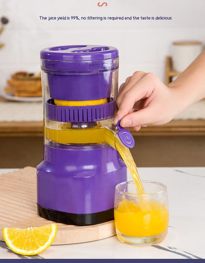 Citrus Juicer Machines Rechargeable - Portable Juicer with USB and Cleaning Brush for Orange, Lemon, Grapefruit