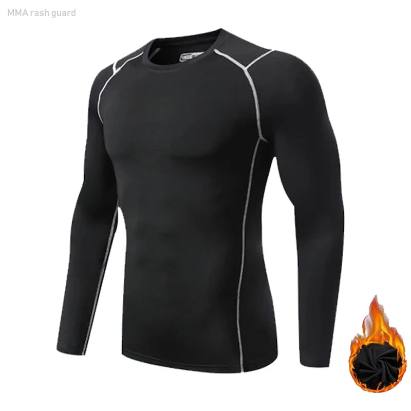 Men's Thermal Underwear Fleece Lined Long Johns Hunting Clothes Set Bottoms Tops Cold Weather Base Layer