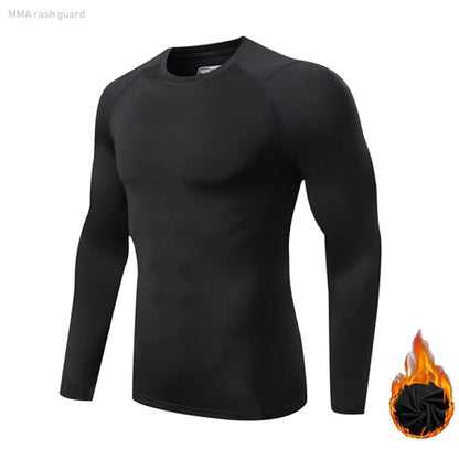 Men's Thermal Underwear Fleece Lined Long Johns Hunting Clothes Set Bottoms Tops Cold Weather Base Layer