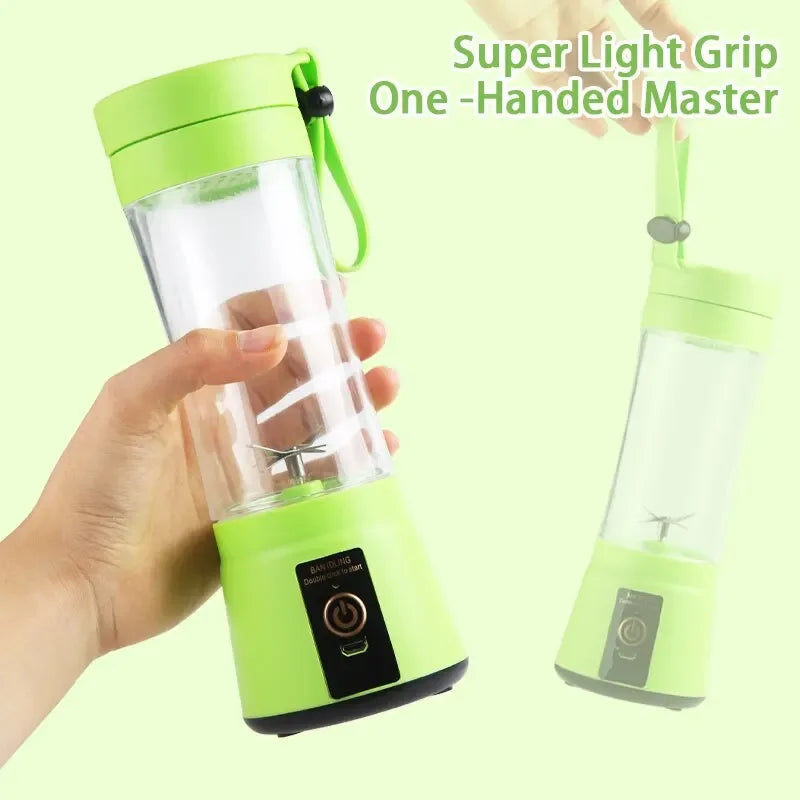 Portable Blender, Personal Size Blender for Smoothies, Freshly Squeezed Juices, Milkshakes and Baby food, Mini Blender 20 oz BPA Free, Suitable for Outdoor Sports, Family, Travel.